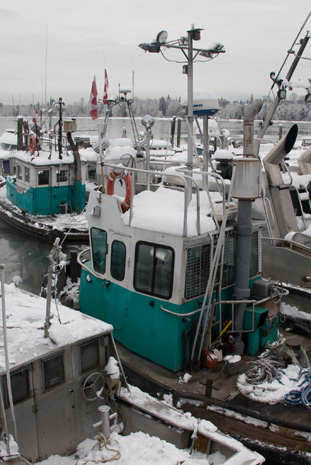 Winter at the dock