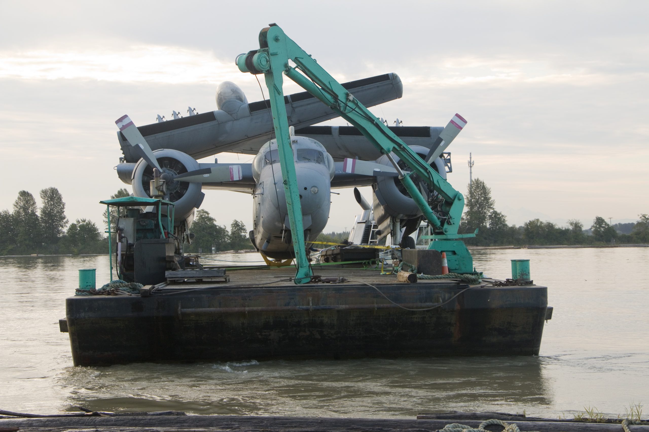 Towing a Vintage Aircraft